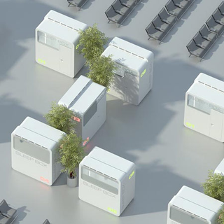 Illustration for article titled Airport Sleepboxes Could Make Layovers Tolerable